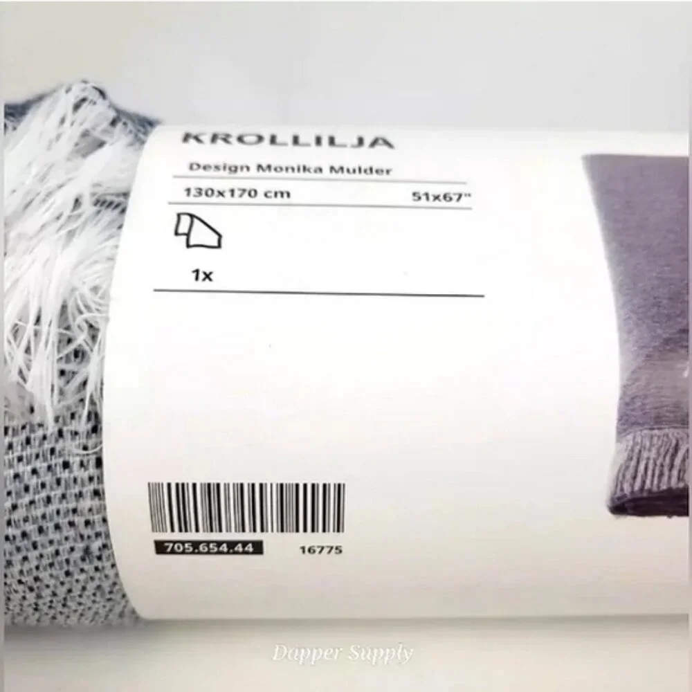 NWT IKEA KROLLILJA 51x67